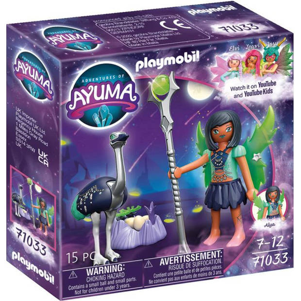 Playmobil Adventures of Ayuma - Moon Fairy met totemdier 71033