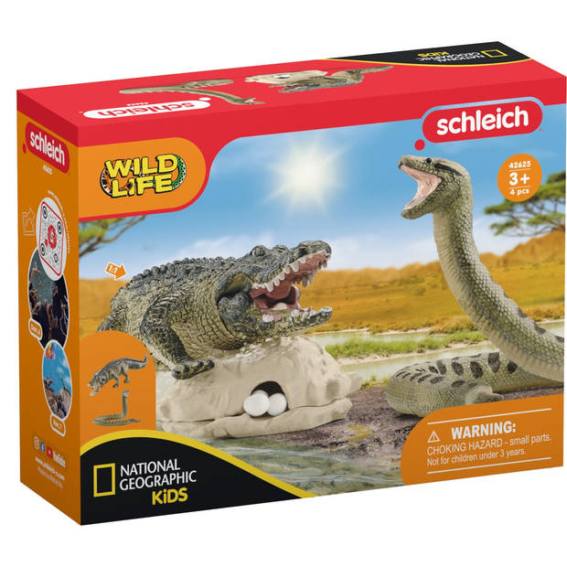 Schleich Wild Life Danger in the swamp - 42625