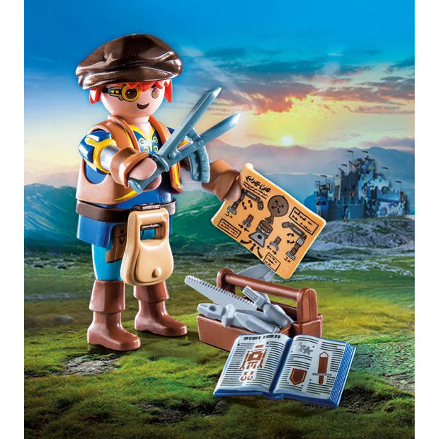 Playmobil Novelmore - Novelmore - Dario met gereedschap 71302