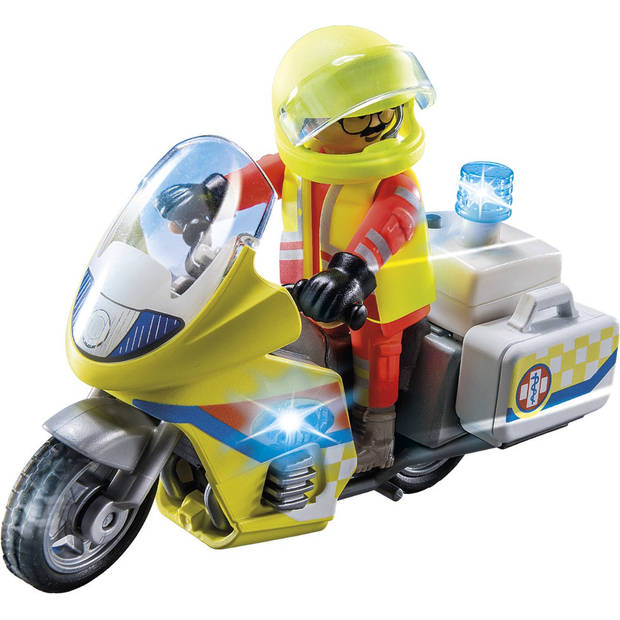 Playmobil City Life - Noodmotorfiets met zwaailicht 71205