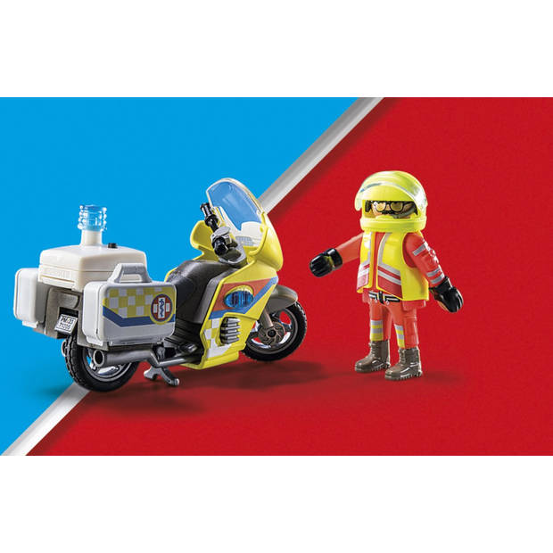 Playmobil City Life - Noodmotorfiets met zwaailicht 71205