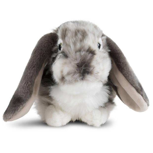 Living Nature knuffel Dutch Lop Eared Rabbit Grey 30cm
