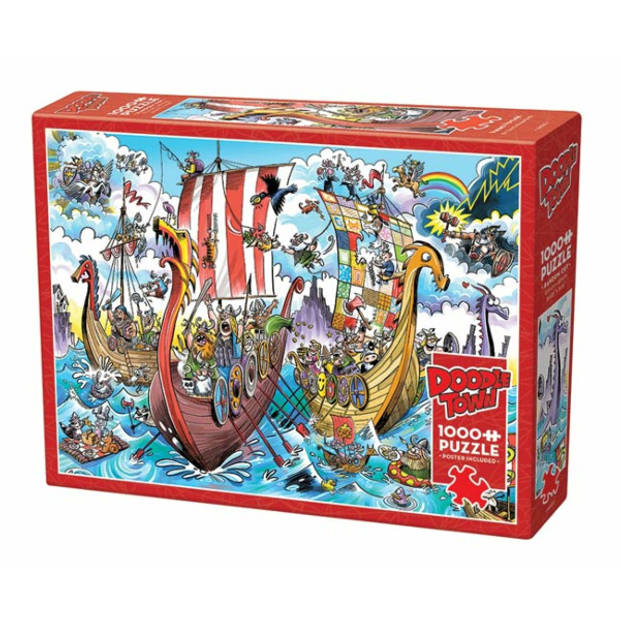 Cobble Hill puzzle 1000 pieces - Viking voyage
