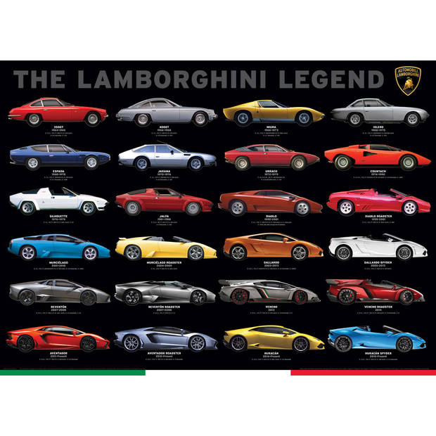 Eurographics puzzel The Lamborghini Legend - 1000 stukjes