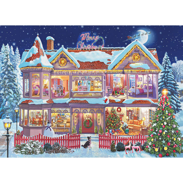 Eurographics puzzel Getting Ready Christmas - 1000 stukjes