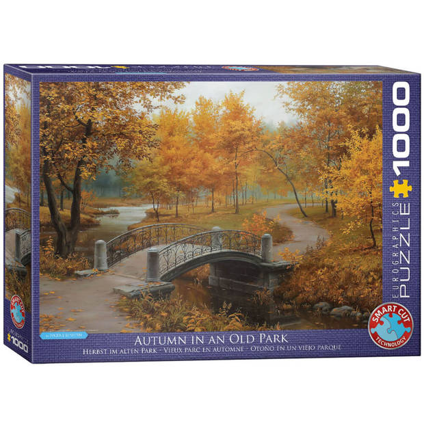 Eurographics puzzel Autumn in an Old Park - 1000 stukjes