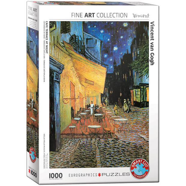 Eurographics puzzel Café Terrace at Night - Vincent van Gogh - 1000 stukjes