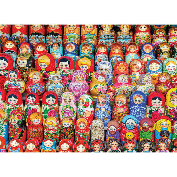 Eurographics puzzel Russian Matryoshkas Dolls - 1000 stukjes