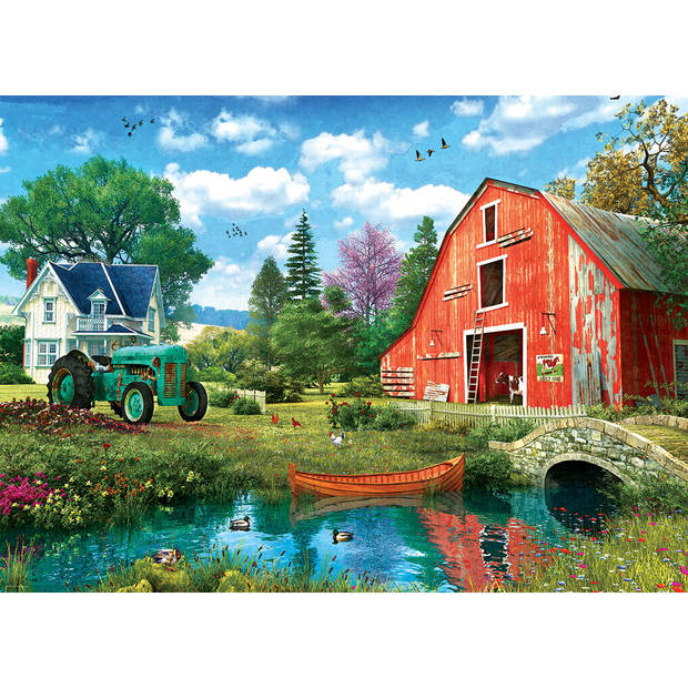 Eurographics puzzel The Red Barn - Dominic Davison - 1000 stukjes