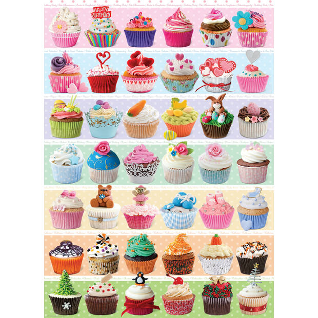 Eurographics puzzel Cupcake Celebration - 1000 stukjes