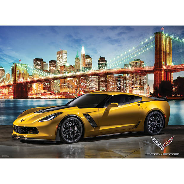 Eurographics puzzel Corvette Z06 Out for a Spin - 1000 stukjes