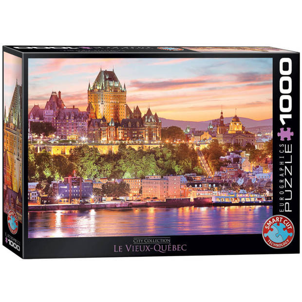 Eurographics puzzel Le Vieux Quebec - 1000 stukjes