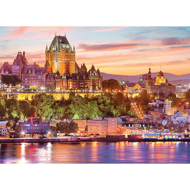 Eurographics puzzel Le Vieux Quebec - 1000 stukjes