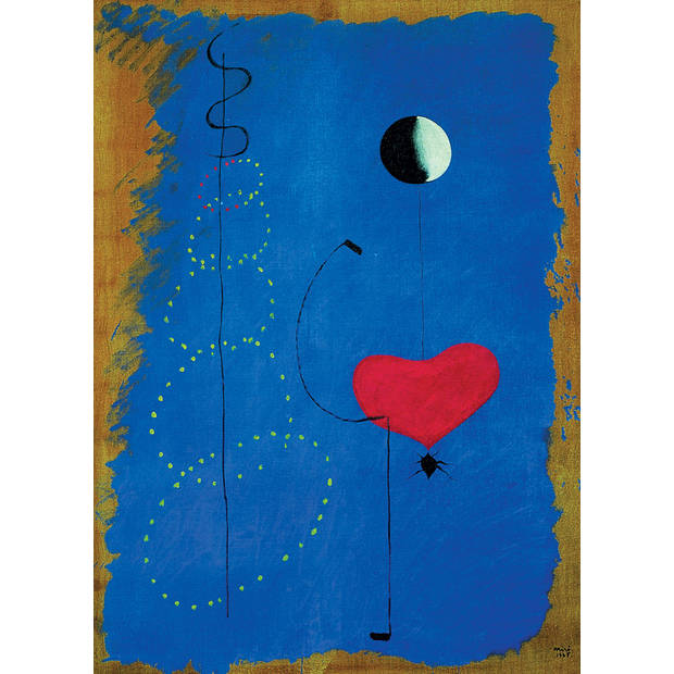 Eurographics puzzel Dancer II - Joan Miro - 1000 stukjes