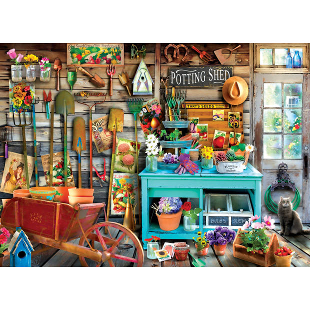 Eurographics puzzel The Potting Shed - 1000 stukjes