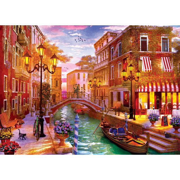 Eurographics puzzel Venetian Romance - 1000 stukjes