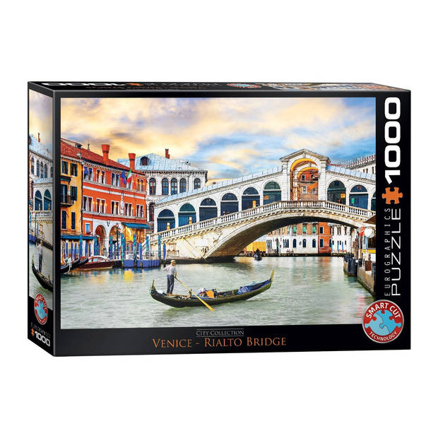 Eurographics puzzel Venice Rialto Bridge - 1000 stukjes