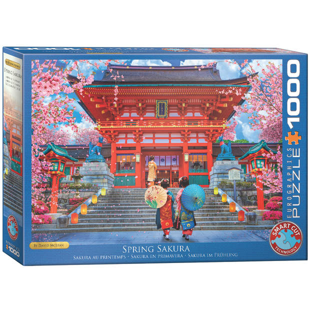 Eurographics puzzel Asia House - David McLean - 1000 stukjes