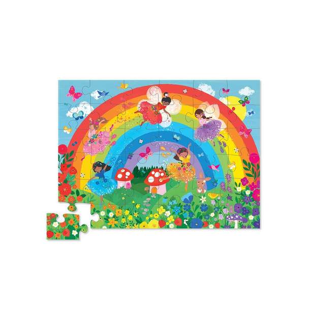 Crocodile Creek gevormde puzzel Over the Rainbow - 36 stukjes