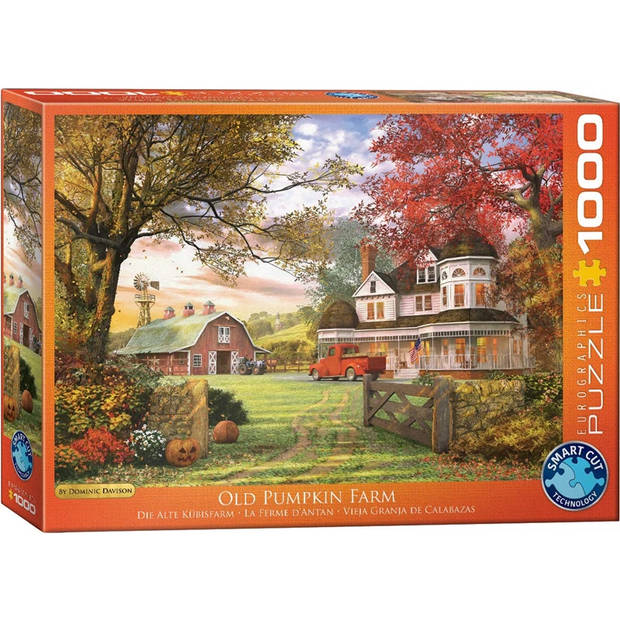 Eurographics puzzel Old Pumpkin Farm - Dominic Davison - 1000 stukjes