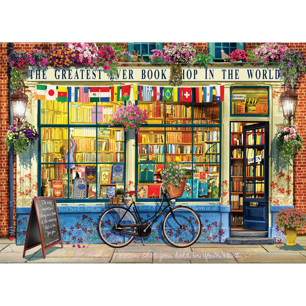 Eurographics puzzel The Greatest Bookstore in the World - 1000 stukjes