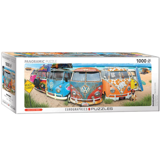 Eurographics puzzel VW Kombination Panorama - 1000 stukjes