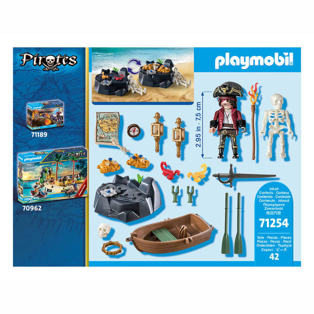 Playmobil Starter Packs - Starterpack Piraat met roeiboot 71254