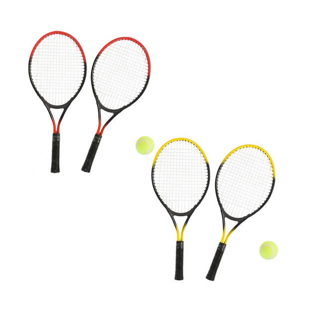 SportX Tennisset 2 stuks en tennisbal