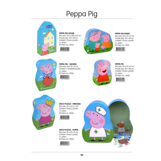 Veltman Puzzel Peppa Pig. 24 stukjes. 3+