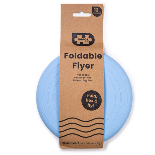 Bigjigs siliconen frisbee - Powder Blue