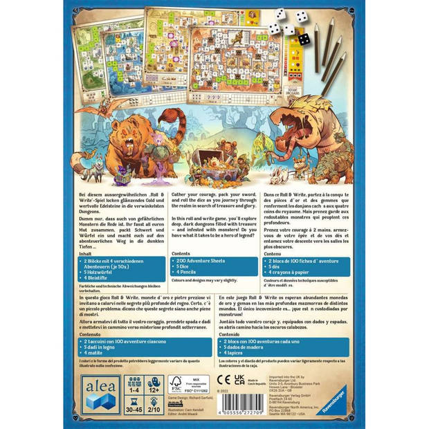 Ravensburger ALEA Dungeons, Dice and Danger