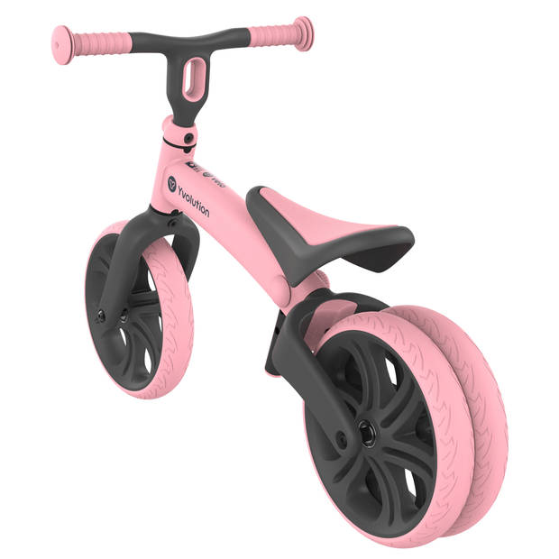 Yvolution loopfiets Yvelo jr Roze