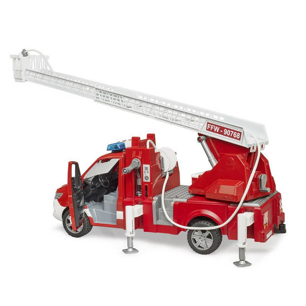 Bruder MB Brandweer ladderwagen met pomp