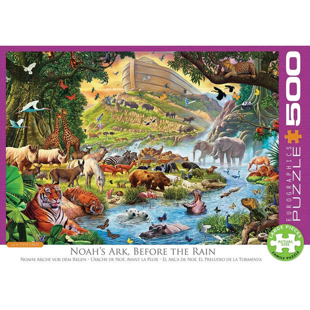 Eurographics puzzel Noah`s Ark Before the Rain - 500 stukjes