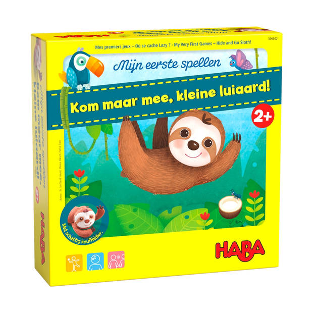 HABA Mijn eerste spellen - Kom maar mee luiaard! - 2+