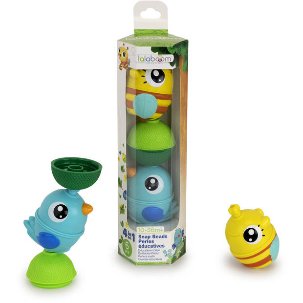 Lalaboom Set dieren (6 st) Bij en blauwe Vogel