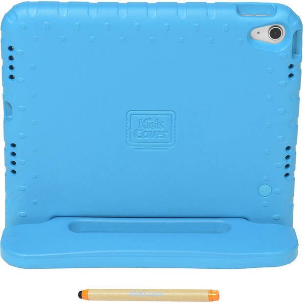 KidsCover iPad 10.9 kinderhoes blauw set - INCLUSIEF stylus & glazen screenprotector - tablet hoes voor kinderen - kidsp