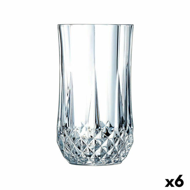 Kristalglas Cristal d’Arques Paris Longchamp Transparant Glas (36 cl) (Pack 6x)