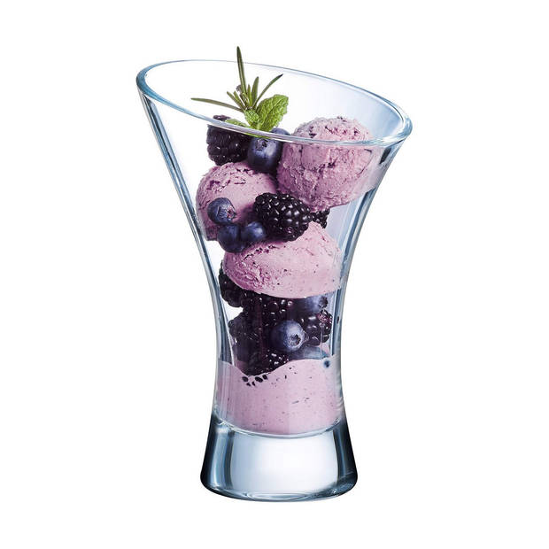 Glas voor ijs en milkshakes Arcoroc Transparant Glas (41 cl)