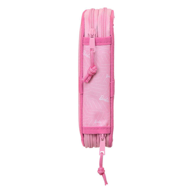 Schooletui met Accessoires Barbie Girl Roze (12.5 x 19.5 x 4 cm) (28 pcs)