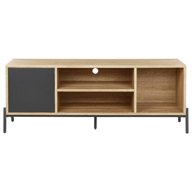 Beliani MOINES - TV-kast-Lichte houtkleur-MDF