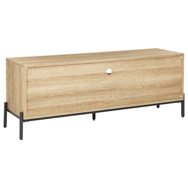 Beliani MOINES - TV-kast-Lichte houtkleur-MDF