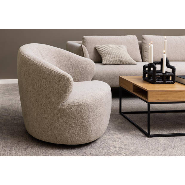 West fauteuil draaifunctie, terugkeer beige.