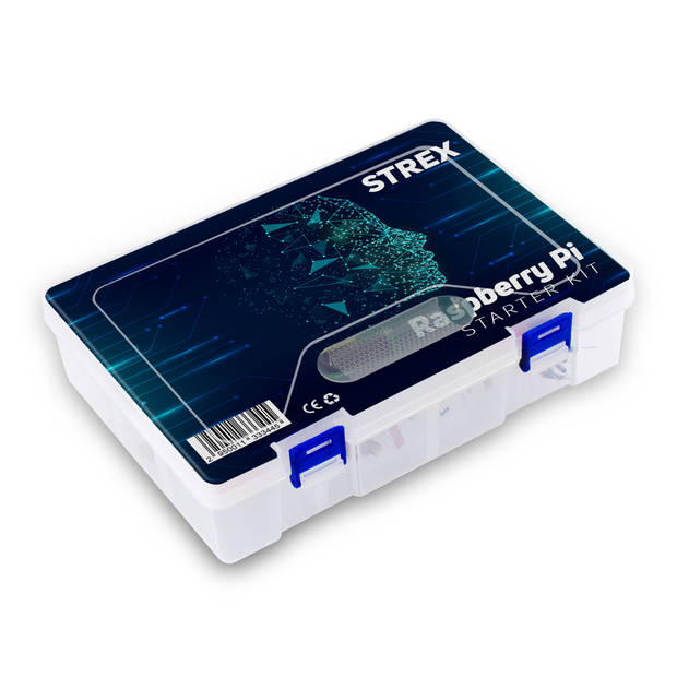 Strex Starter Kit geschikt voor Raspberry Pi - 189 Delig - Pi3 & Pi4 - GPIO / Afstandsbediening / Motor / LCD Display /