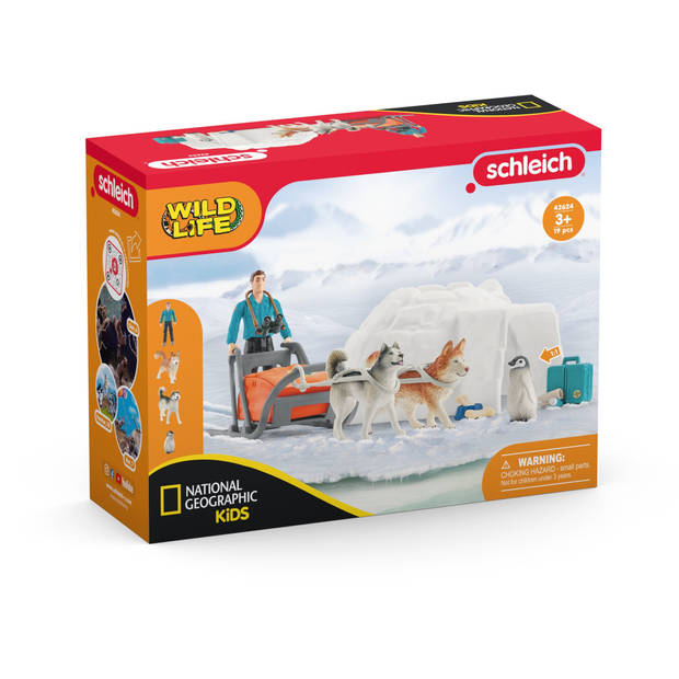 Set van Wilde Dieren Schleich Antarctic Expedition