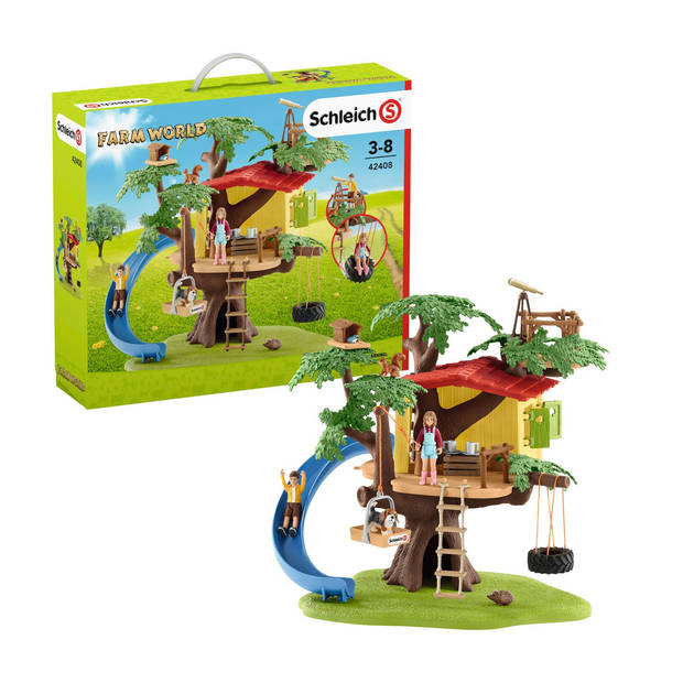 Playset Schleich Adventure tree house Plastic