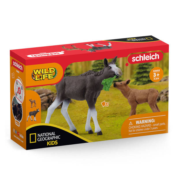 Set van Boerderijdieren Schleich 42603 Eland Plastic