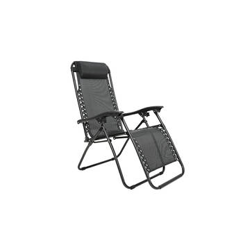 Feel Furniture - Buiten ligstoel - verstelbaar - Zwart