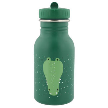 Trixie drinkfles Mr. Crocodile junior 350 ml RVS groen