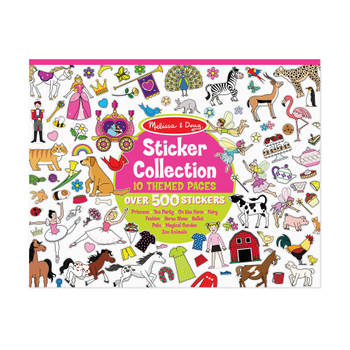 Melissa & Doug Stickerverzameling Prinsessen, theekransjes, dieren en meer